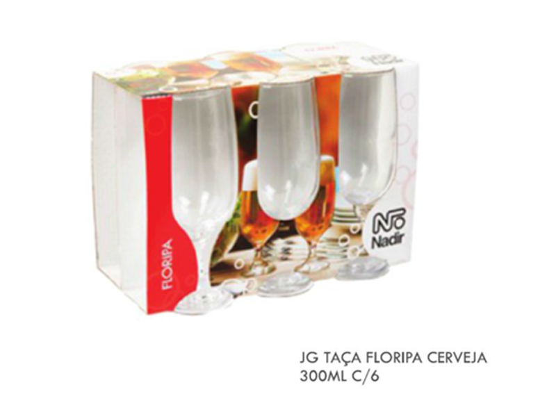 Jogo Taça Floripa Cerveja 300ML - 3895 ( F)