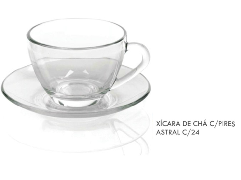 Xícara de Chá com Pires Astral - 3722 (F)