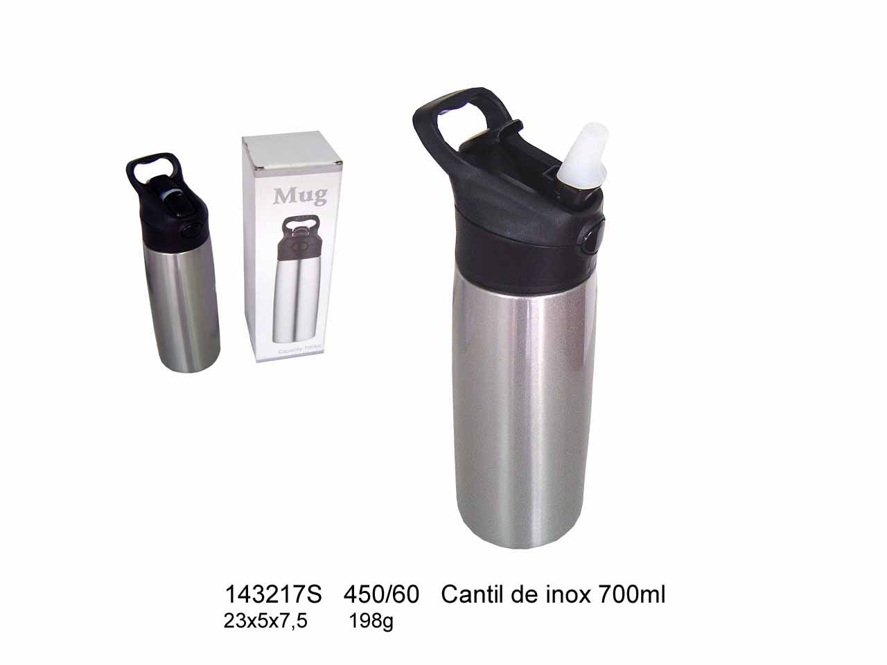 Cantil de Inox 700 ml - 143217S ( P)