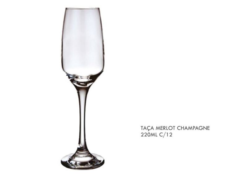 Taça Merlot Champagne 220ML- 3096 (F)