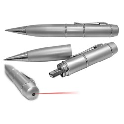 Caneta Pen-Drive e Laser